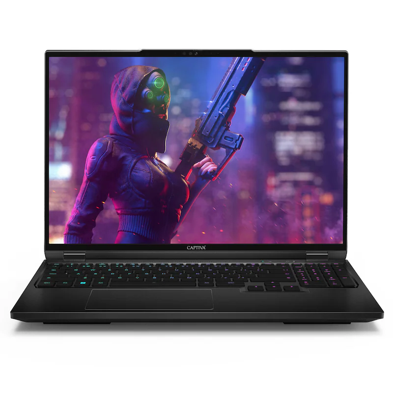Bild von CAPTIVA Notebook Highend Gaming I84-733 i9-14900HX (16.0, 64GB, 2TB SSD, GeForce RTX4070 8GB, Win 11 Home) (84733)