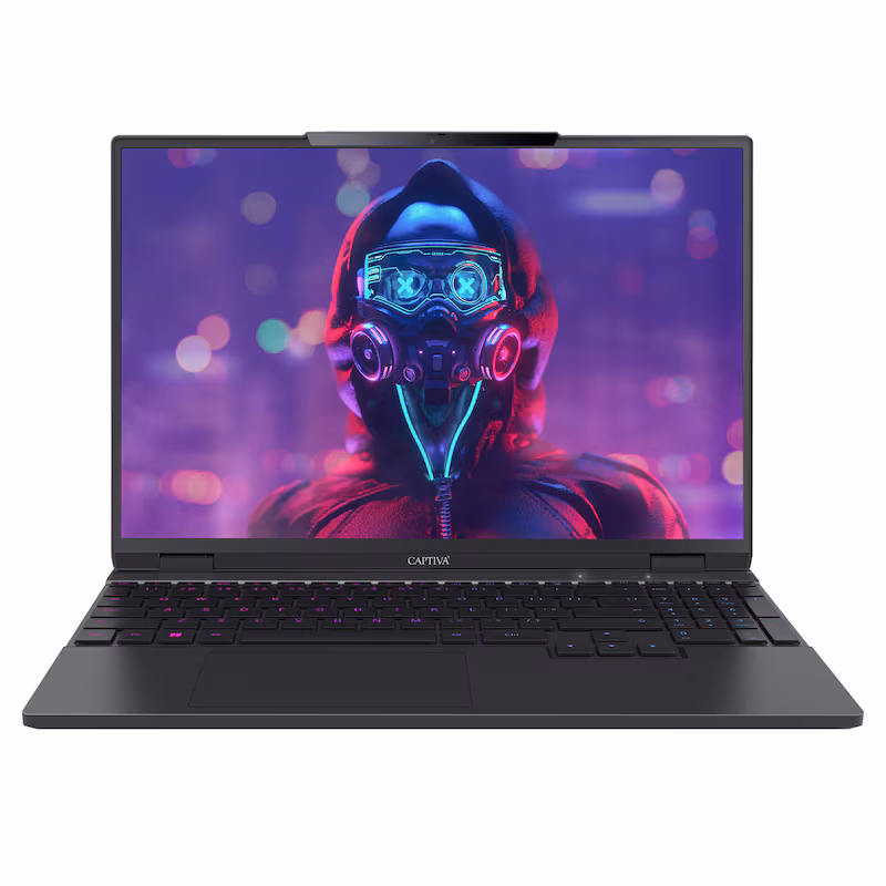 Bild von Captiva Advanced Gaming I86-097 Core i7 GeForce RTX 4050 (15", Intel Core i7-13620H, 16 GB, 500 GB, DE), Notebook, Schwarz