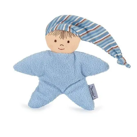 Bild von Sterntaler 3001450 Spielpuppe, Integrierte Rassel, Alter: Für Babys ab der Geburt, 16 cm, Blau
