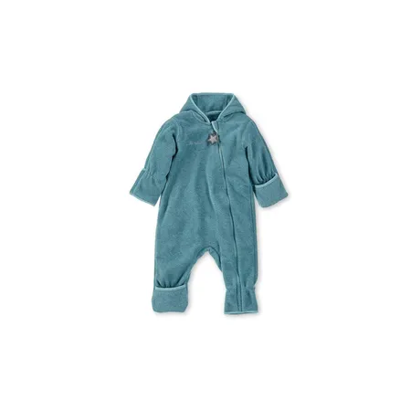 Bild von Sterntaler Unisex Baby Overall Strampler, Blau (Türkis Melange), 62