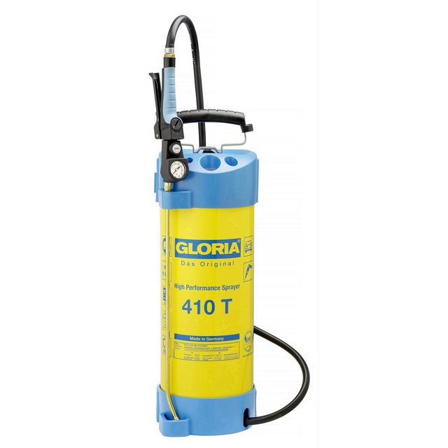 Bild von GLORIA Hochleistungssprühgerät 410 T | Gartenspritze | 10 L Füllinhalt | Drucksprüher aus Stahl | Mit Zeigermanometer | 6 bar