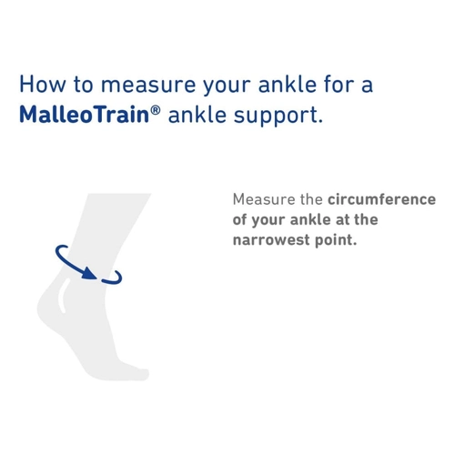 Bild von Malleotrain GrÃ¶Ãe 2 links natur Srunggelenkbandage, MalleoTrain natur links 2, Malleotrain Gr.2 Links Natur Sprunggelenkbandage - Stabilisierung des Sprunggelenks, Bauerfeind MalleoTrain Links Natur Gr. 2