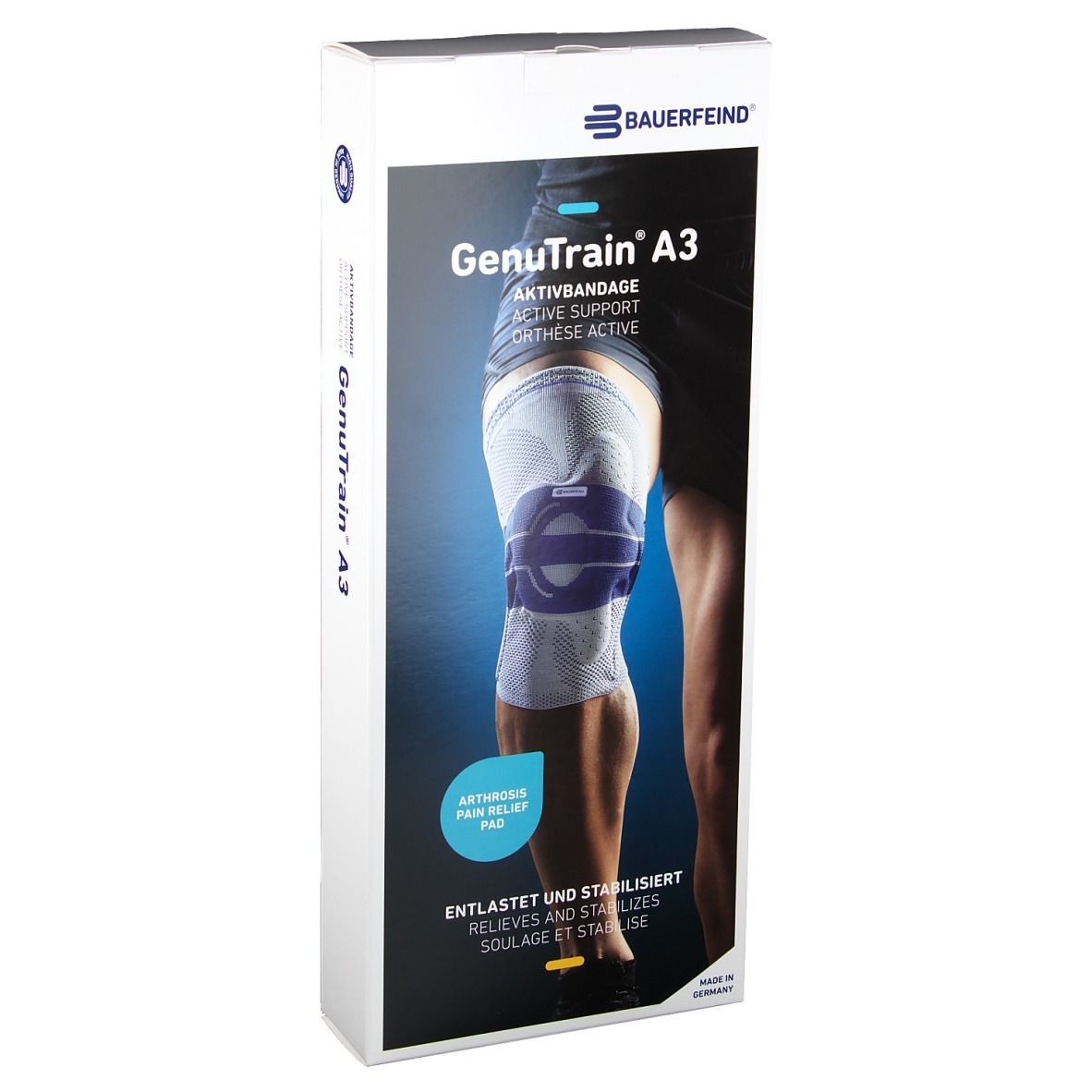 Bild von Genutrain A3 Knieband.Rechts Gr.4 Natur - Kniebandage