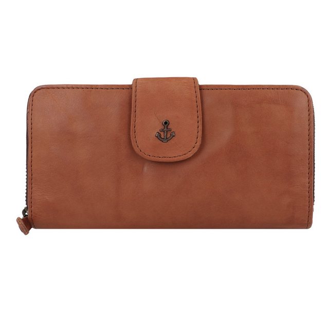 Bild von Harbour 2nd, Damen, Portemonnaie, Anchor Love Geldbörse RFID Schutz Leder 19 cm, Braun