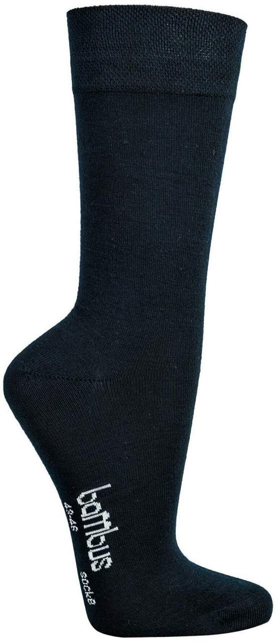 Bild von Bambus Wellness-Socken 43-46 Jeansblau 1 Paar - Bambus Socken