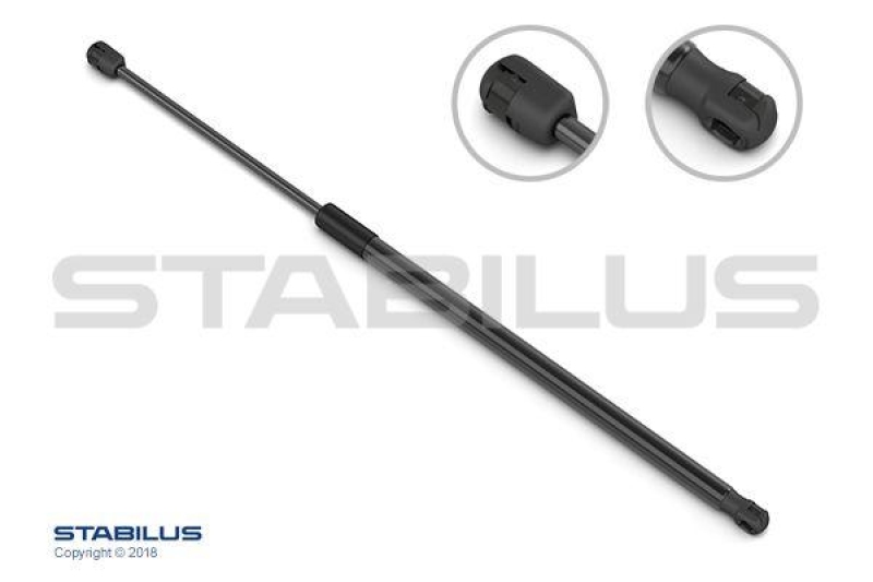 Bild von STABILUS Gasfeder, Koffer-/Laderaum // LIFT-O-MAT® 660N für SKODA 3V5827550D 3V5827550J 3V5827550E 301171