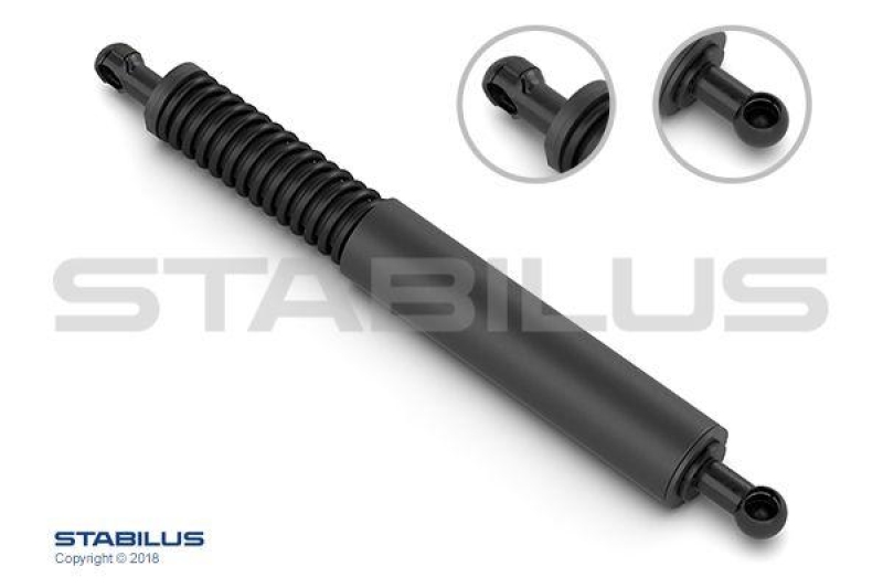 Bild von STABILUS //  FEDERBEIN 034403 Heckklappendämpfer Kofferraum Dämpfer, Gasfeder Heckklappe, Kofferraum Stoßdämpfer 1900 253 mit Außenfeder