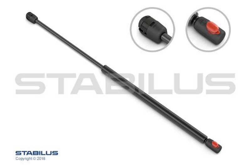 Bild von STABILUS 934259 Motorhaubendämpfer Haubendämpfer, Gasfeder, Motorhaube 280 Original Anschlüsse müssen wiederverwendet werden //  LIFT-O-MAT®