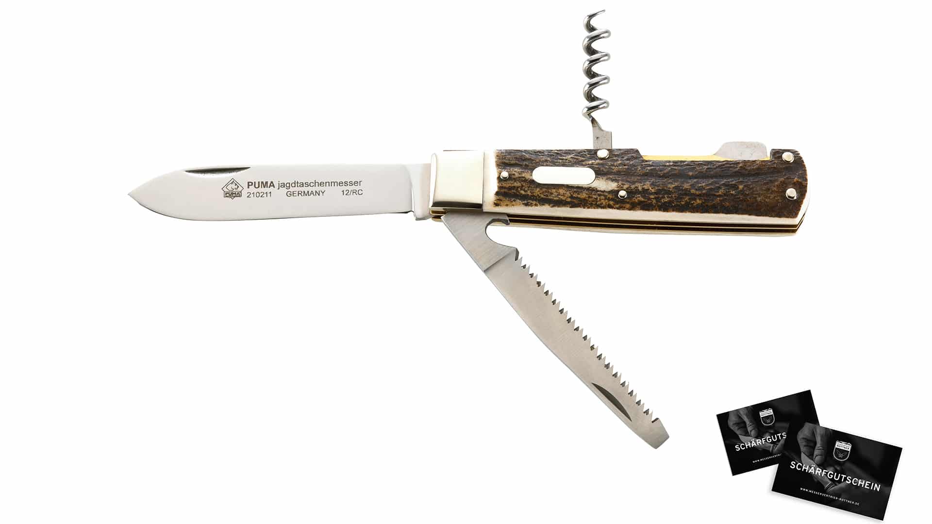 Bild von Puma Jagdtaschenmesser 3-teilig