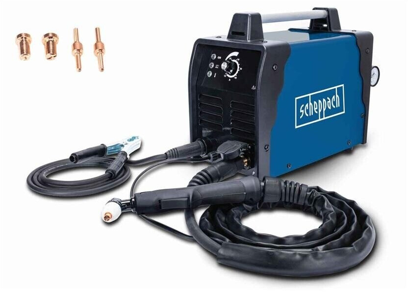 Bild von Plasmaschneider PLC40 Scheppach 12 mm Schnittstärke, 2,5 m Schneidkabel, inkl. Druckluftschlauch