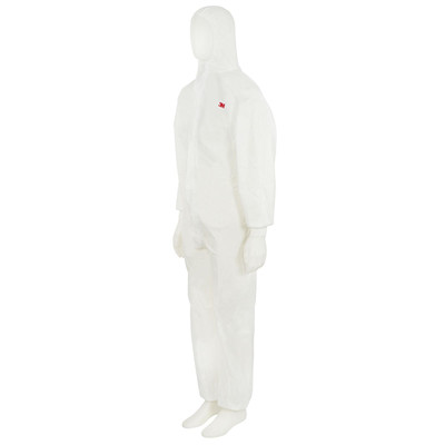 Bild von 3M, Arbeitsjacke, 4520S Schutzanzug, Typ 5/6, Grösse S, Weiss/Grün (S)