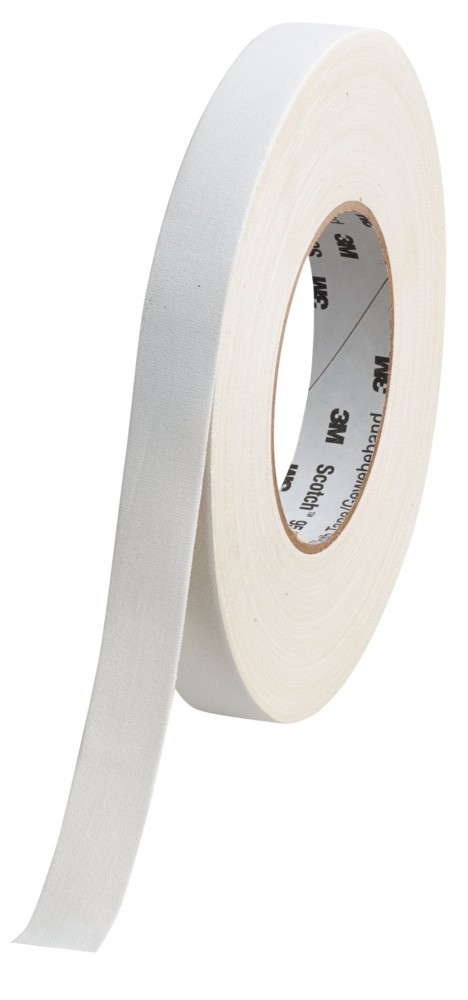 Bild von 3M Deutschland Imprägniertes Gewebeband 19 mm x 50 m, weiß 9545N W19 - 7000062749