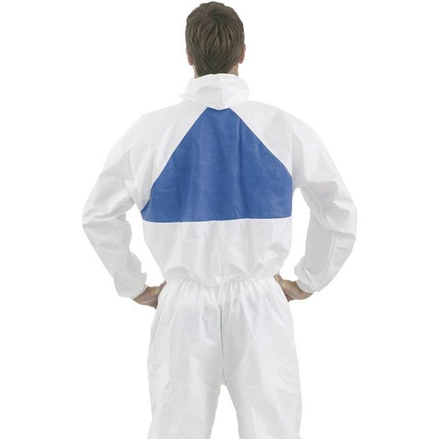Bild von 3M 4540+M Schutzanzug Modell 4540+ Kleider-Größe=M Weiß, Blau