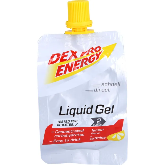 Bild von DEXTRO ENERGY Liquid Gel Lemon+Caffeine 18 Stck./K., Energie Gel,
