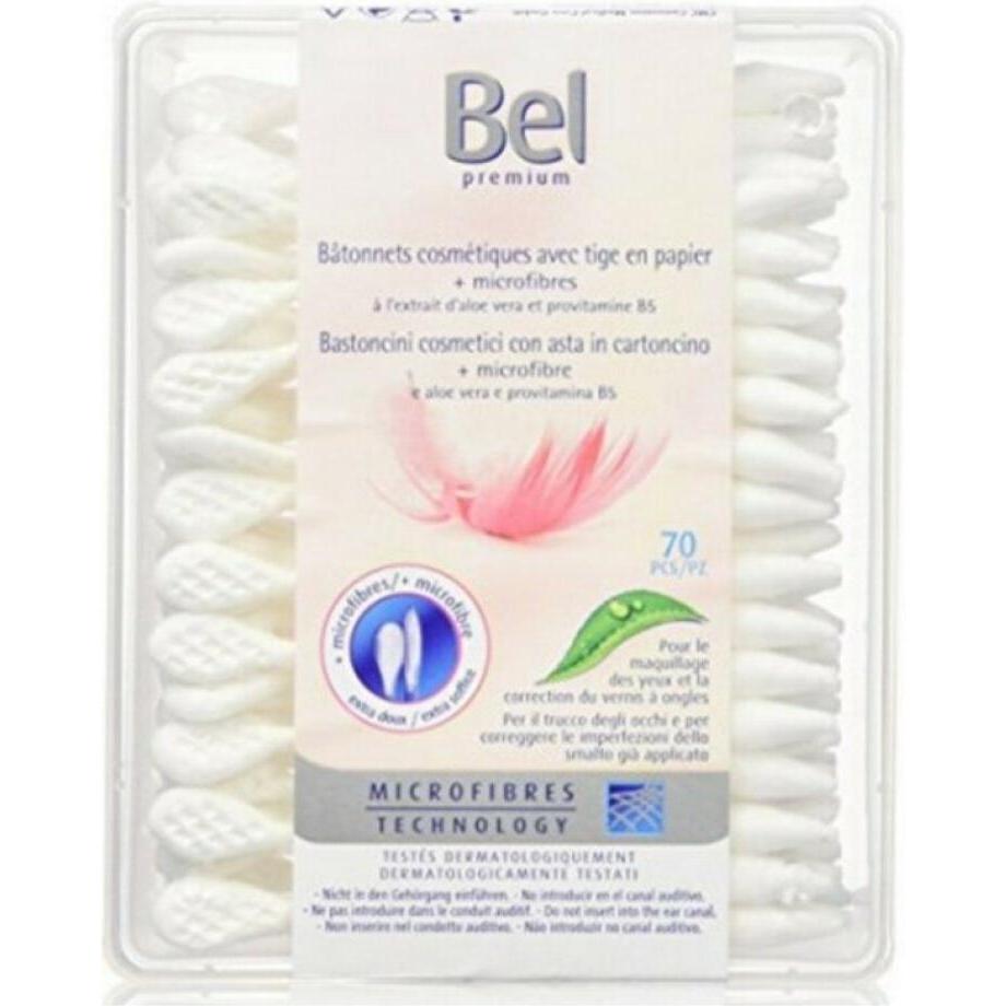 Bild von Bel Cosmetic, Wattestäbchen + Wattepads, BEL PREMIUM bastoncillos cosméticos 70 pz