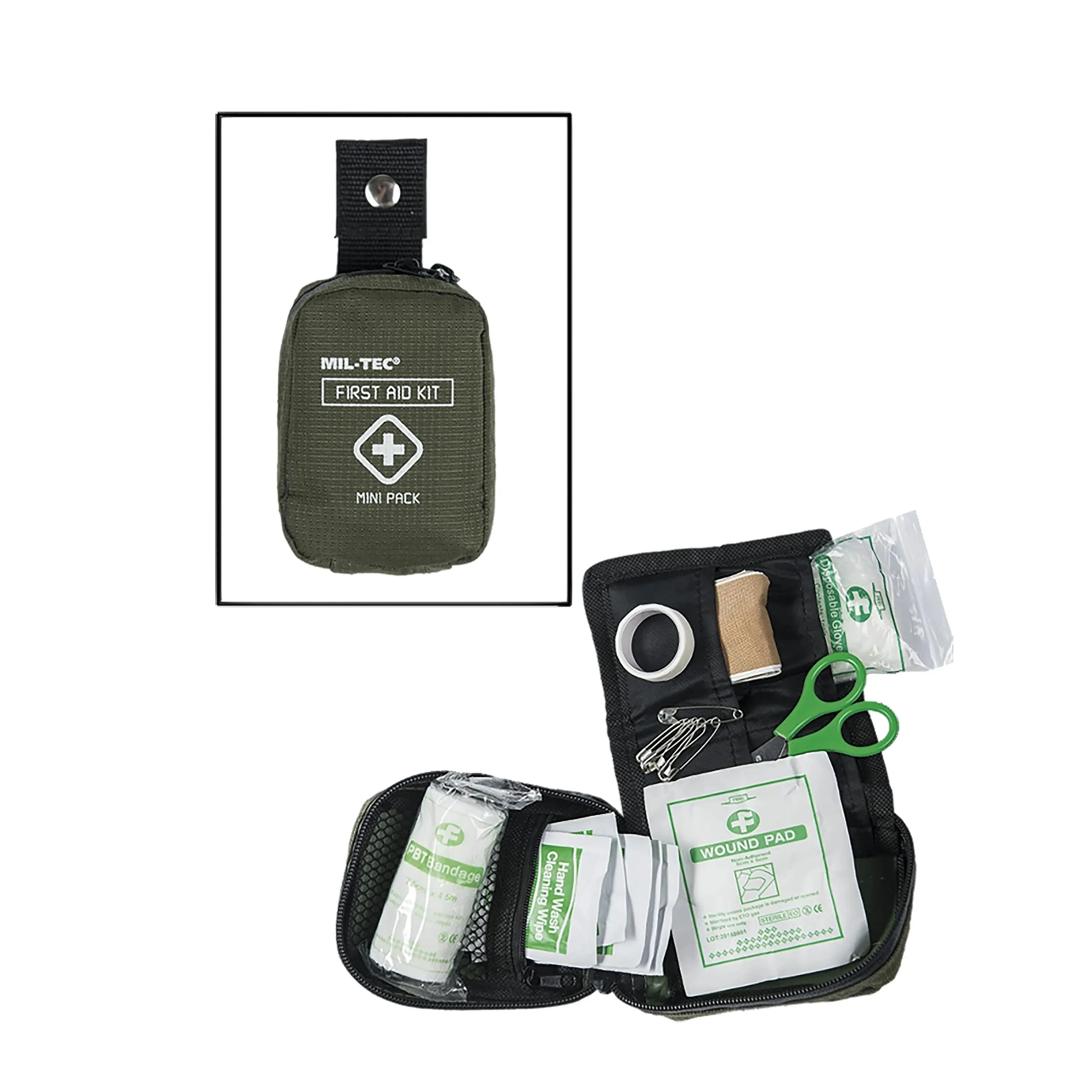 Bild von Erste Hilfe Kit Mini oliv