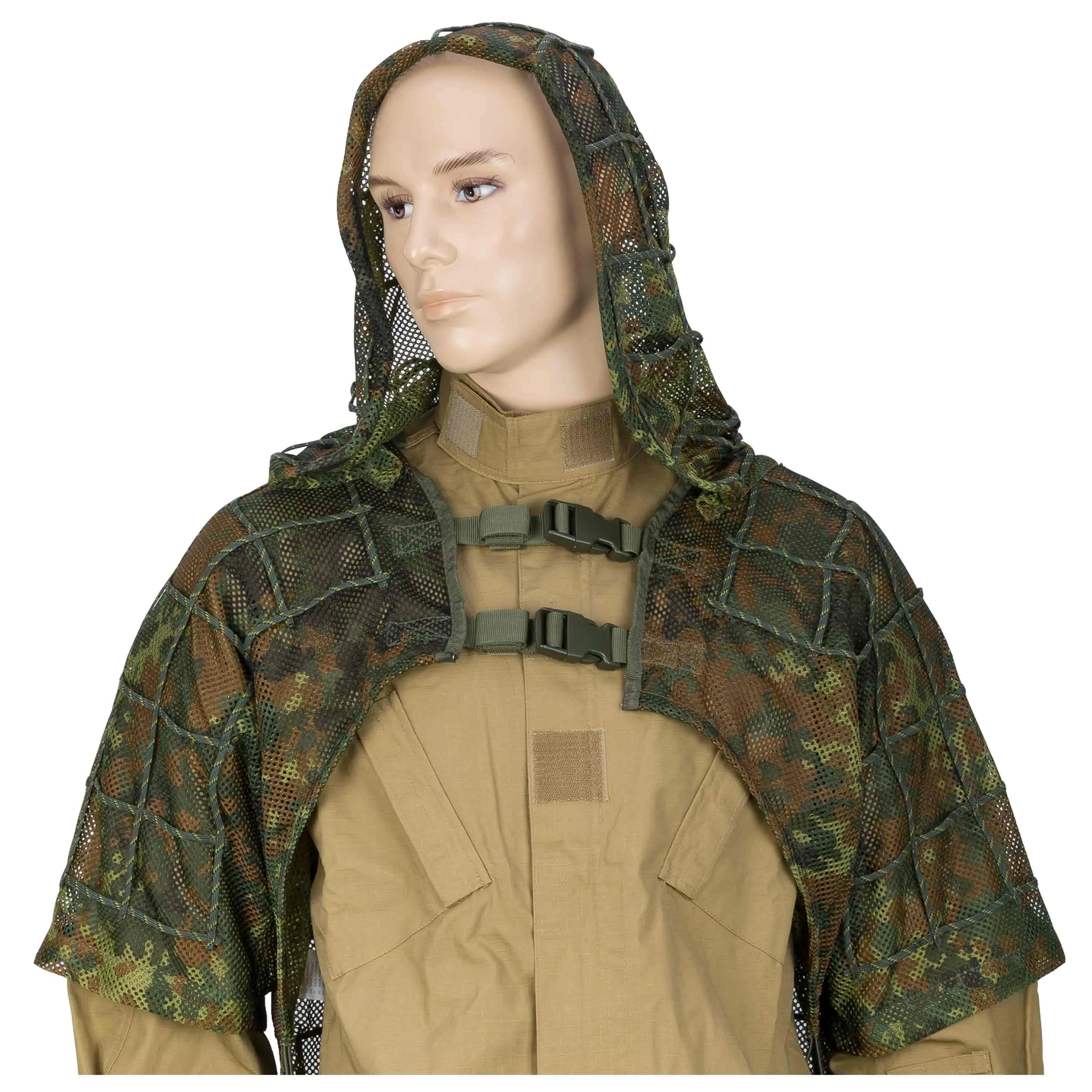 Bild von Mil-Tec Ghillie Sniper Umhang flecktarn