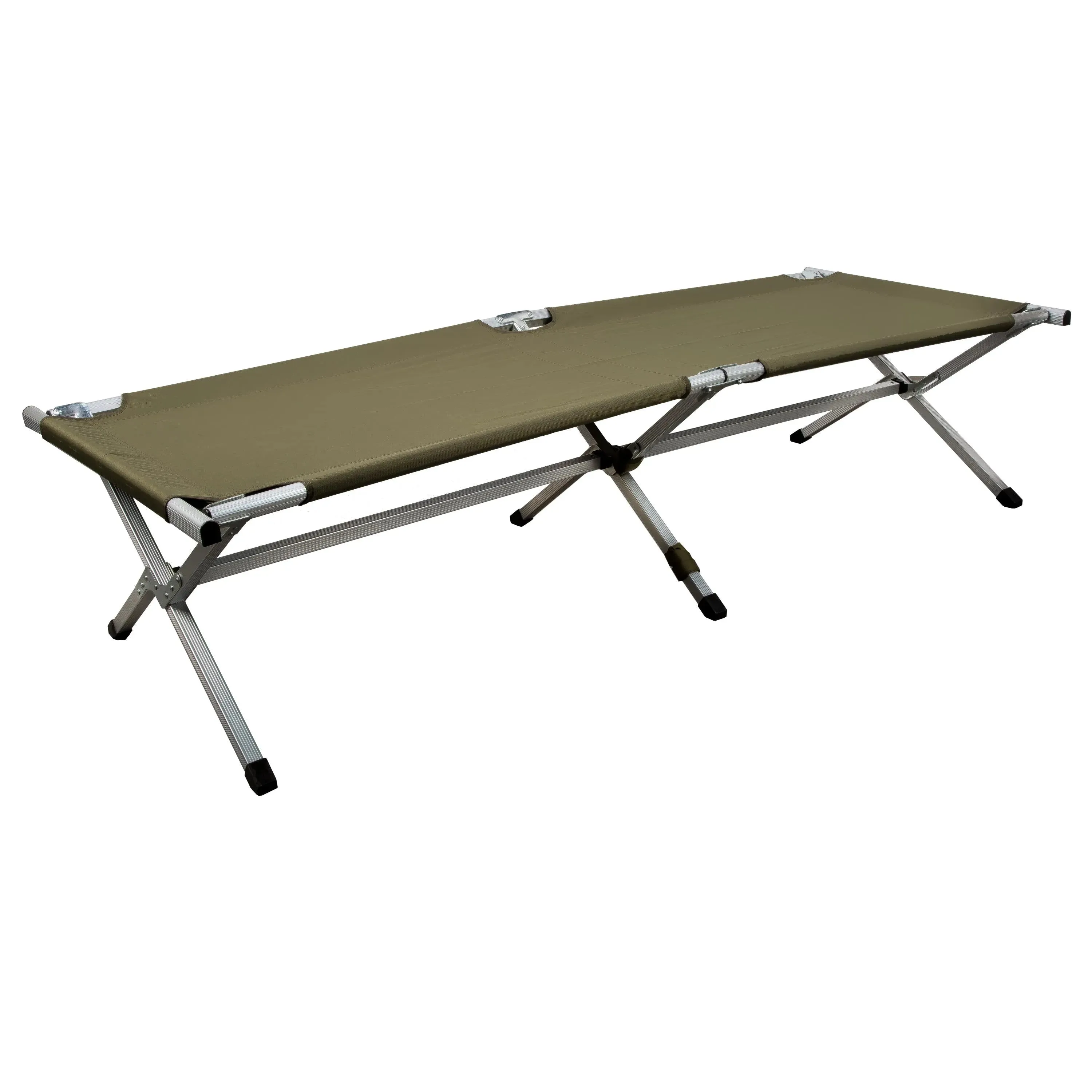Bild von Feldbett US Typ Alu 190 x 65 cm reinforced oliv