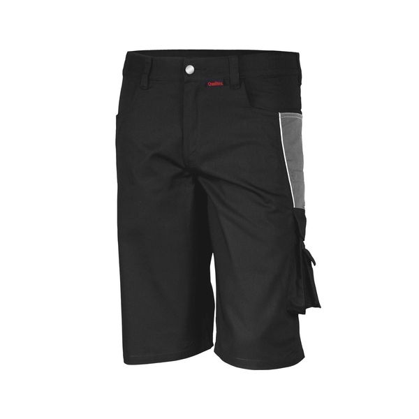 Bild von QUALITEX HIGH QUALITY WORKWEAR Shorts PRO schwarz/grau Damen: 50 Herren: 56