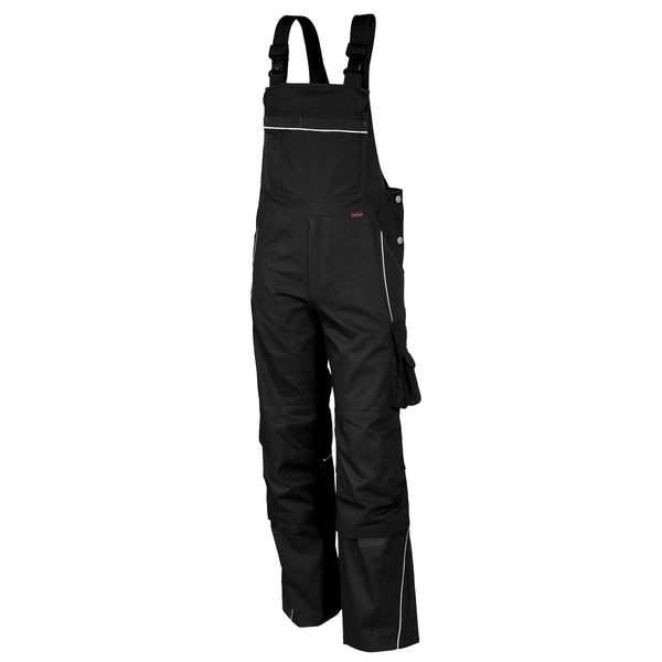 Bild von QUALITEX HIGH QUALITY WORKWEAR Latzhose PRO schwarz Damen: 50 Herren: 56