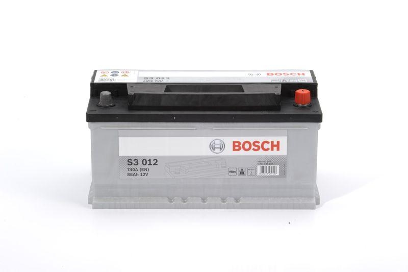 Bild von BOSCH S3 - 12V 88Ah 740A Starterbatterie für VW ASTON MARTIN LAND ROVER TOYOTA AUDI JAGUAR VOLVO OPEL BMW HOLDEN FIAT VAUXHALL FORD CHEVROLET 1135514