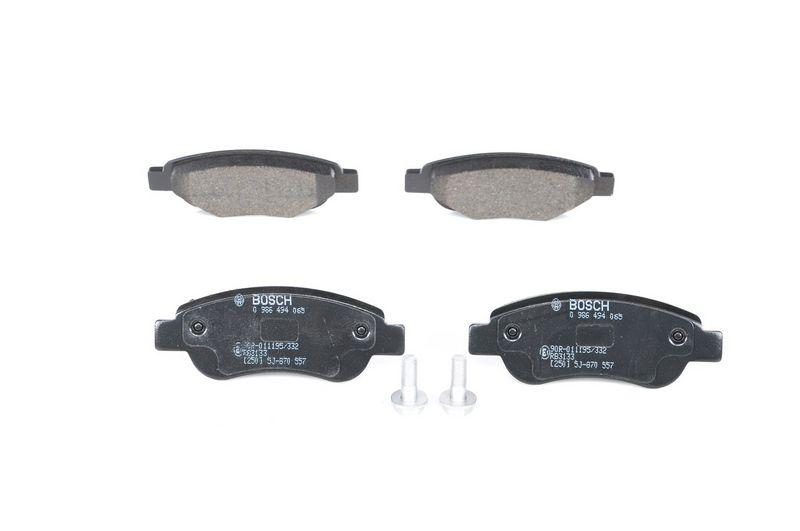 Bild von BOSCH Bremsbelagsatz, Scheibenbremse vorne rechts links  für LEXUS PEUGEOT TOYOTA CITROËN 04465YZZDT 425327 425328 0 986 494 065