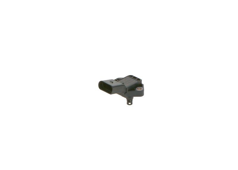 Bild von BOSCH 0 281 002 976 Saugrohrdrucksensor Ladedrucksensor, Abgasdrucksensor, Saugrohrdruckfühler VOLKSWAGEN: Passat B6 Variant, Multivan 5 (7HM