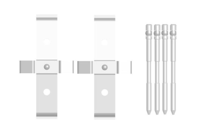 Bild von BOSCH Zubehörsatz, Scheibenbremsbelag 1 987 474 440  RENAULT,ALFA ROMEO,LANCIA,MEGANE III Coupe (DZ0/1_),Megane IV Schrägheck (B9A/M/N_)