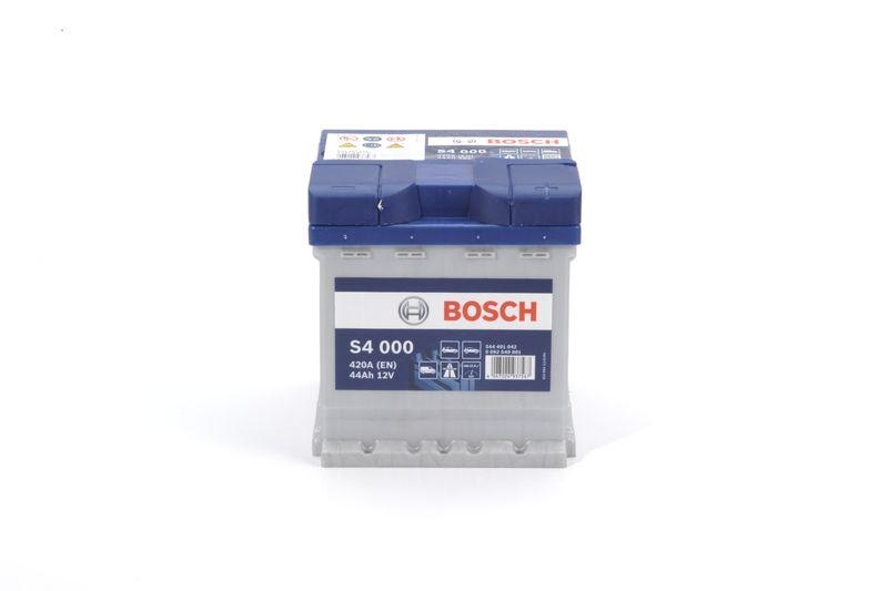 Bild von BOSCH S4 - 12V 44Ah 420A Starterbatterie für VW PEUGEOT SEAT AUDI TOYOTA LANCIA BMW OPEL RENAULT FIAT CITROËN SMART CHEVROLET 61217567385 61217635788