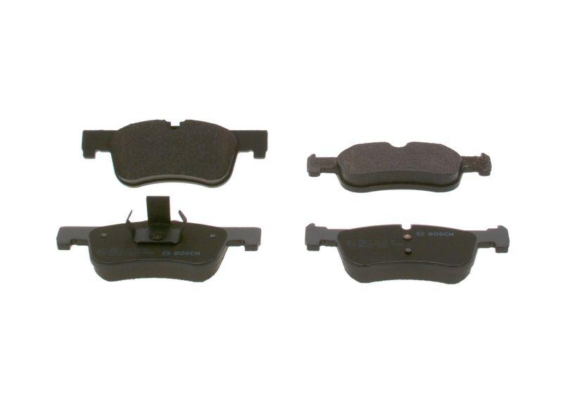 Bild von BOSCH Bremsbelagsatz mit Kolbenclip 0 986 494 561 Bremsbeläge,Bremsklötze BMW,1 Schrägheck (F20),1 Schrägheck (F21),2 Coupe (F22, F87),2 Cabrio (F23)