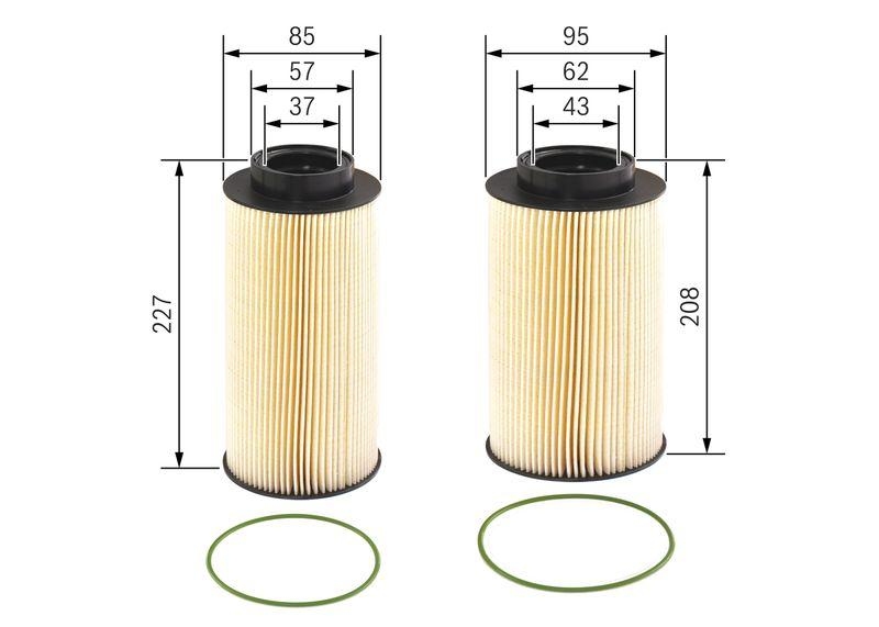 Bild von BOSCH F 026 402 146 Kraftstofffilter Leitungsfilter, Spritfilter Filtereinsatz