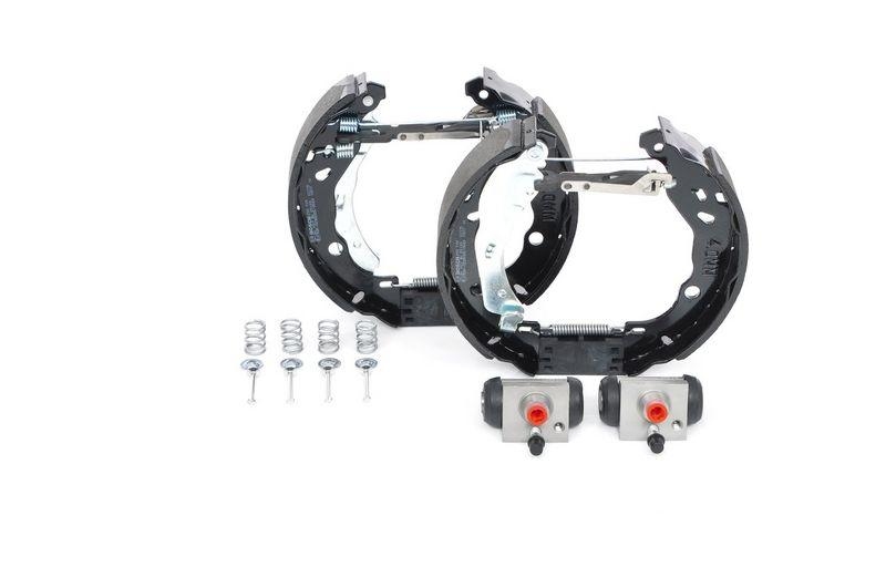 Bild von BOSCH Bremsensatz, Trommelbremse mit Radbremszylinder 0 204 114 685  RENAULT,DACIA,CLIO II (BB0/1/2_, CB0/1/2_),Clio IV Schrägheck (BH_)
