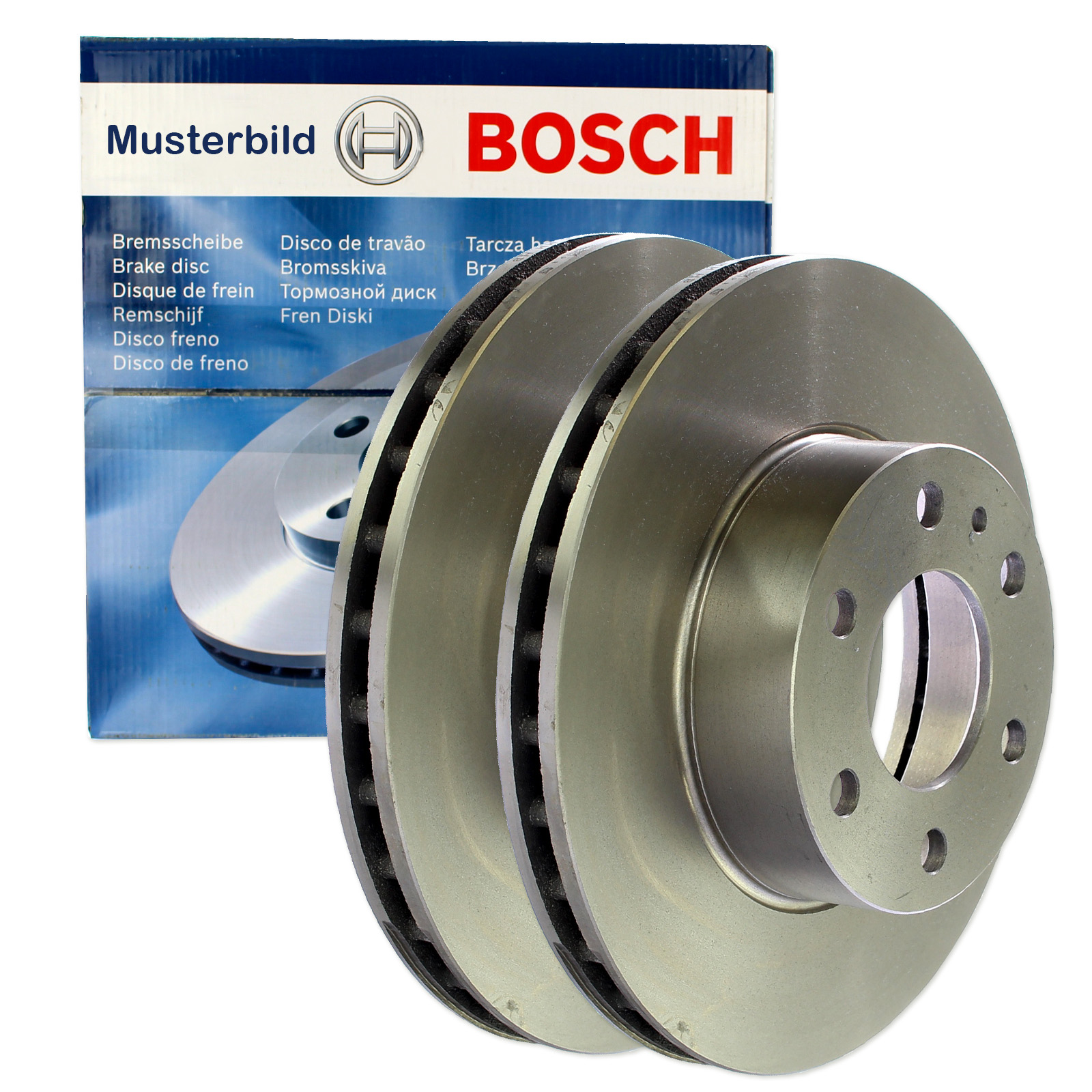 Bild von BOSCH 0 986 479 F57 Bremsscheibe Bremsscheiben, Scheibenbremsen 348 30 5 112 zweiteilige Bremsscheibe, Belüftet beschichtet hochgekohlt BMW: 5 Touring