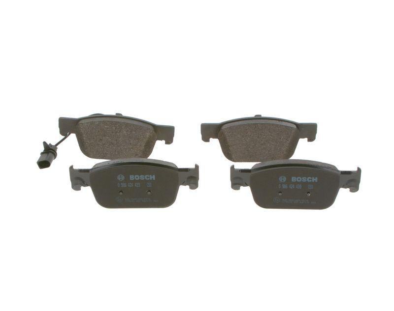 Bild von BOSCH Bremsbelagsatz mit integriertem Verschleißsensor 0 986 424 433 Bremsbeläge,Bremsklötze AUDI,A4 B9 Avant (8W5, 8WD),A5 Sportback (F5A)