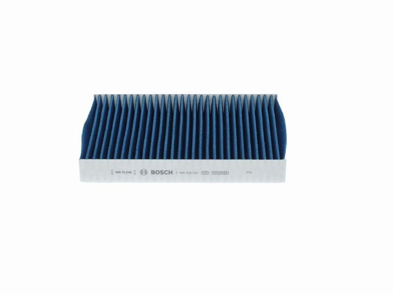 Bild von BOSCH Innenraumfilter FILTER+pro mit fungizider Wirkung 0 986 628 626 Filter, Innenraumluft,Pollenfilter RENAULT,NISSAN,CLIO II (BB0/1/2_, CB0/1/2_)