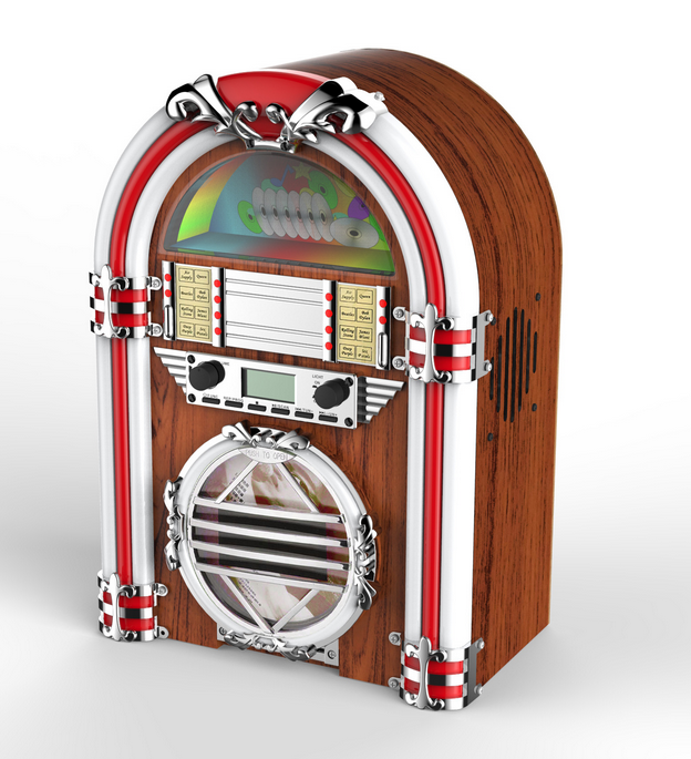 Bild von Jukebox mit Farbwechsel