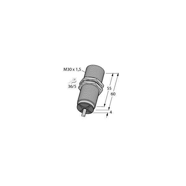 Bild von Turck Induktiver Sensor bündig BI10-M30-LIU