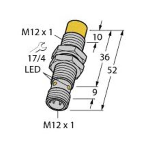 Bild von Turck Induktiver Sensor NI8U-M12-AP6X-H1141