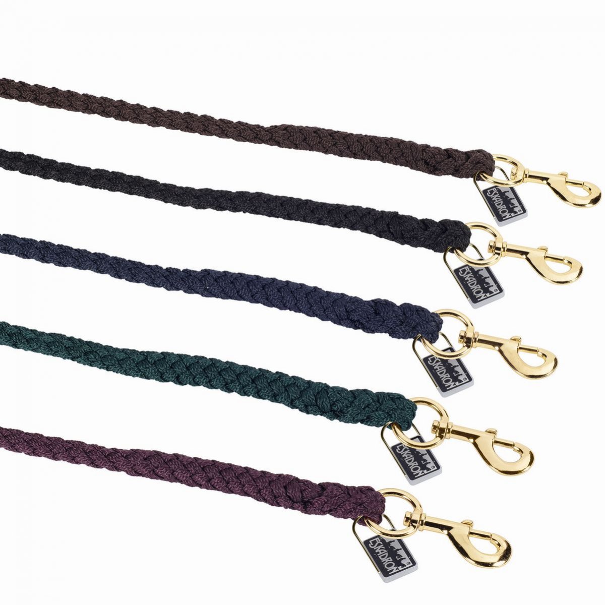 Bild von Eskadron Basic Regular Vermessingt Anbindestrick mit Karabinerhaken