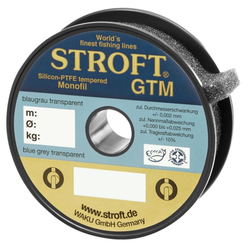 Bild von STROFT GTM 0,24mm 5,8kg 200m Blaugrau Transparent (0,08 € pro 1 m)