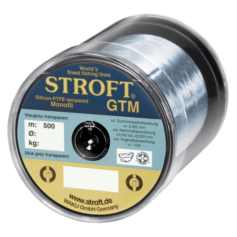 Bild von STROFT GTM 0,42mm 15,7kg 500m Blaugrau Transparent (0,10 € pro 1 m)