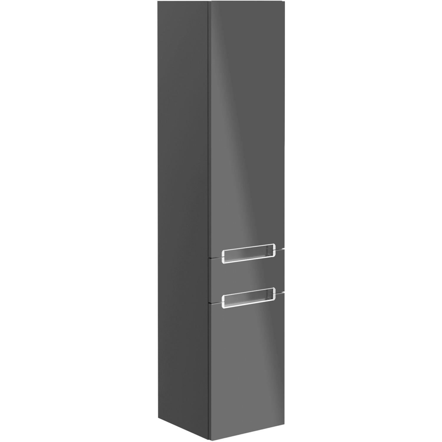 Bild von Villeroy & Boch Bad-Hochschrank Subway 2.0 Weiß 35 cm mit Softclose Türen