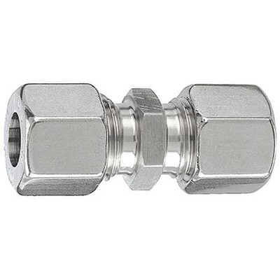 Bild von RIEGLER® - Gerade Verschraubung, Rohr-Außen-Ø 15mm, Edelstahl 1.4571, 315 bar