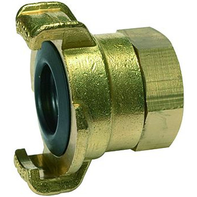 Bild von RIEGLER® - GEKA-Gewindestück, 360° drehbar, Messing blank, G 1/2" I