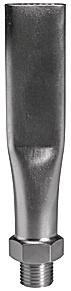 Bild von RIEGLER 114366-22.403 Lärmarme Flachdüse, M12x1,25, Messing vern., Düsenbreite 21,0 mm, 1Stk