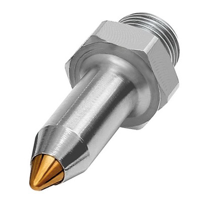 Bild von RIEGLER® - Lärmarme Feinstrahldüse G 1/4" A, Stahl verzinkt, Düsen-Außen-ø 10mm,2