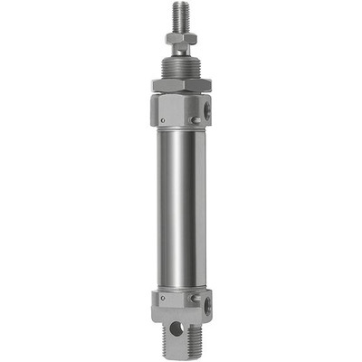 Bild von RIEGLER® - Rundzylinder ISO 6432, doppeltwirkend, Magnet, Kolben-Ø20, m.D., Hub 100, G 1/8"