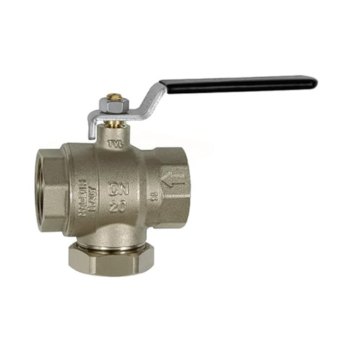 Bild von RIEGLER® Kugelhahn mit integriertem Schmutzfänger - Ihre Lösung für effektive Fluidtechnik