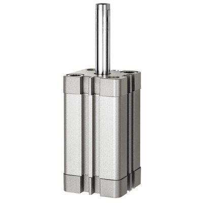 Bild von RIEGLER® - Kompaktzylinder, einfachwirkend, IG, ausgef., Ø80, Hub 15, G 1/8", ISO 21287