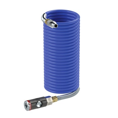 Bild von RIEGLER® - Spiralschlauch-Kupplung-Set, Sicherheitskupplung, PA, ø 8x6, 2,5 m